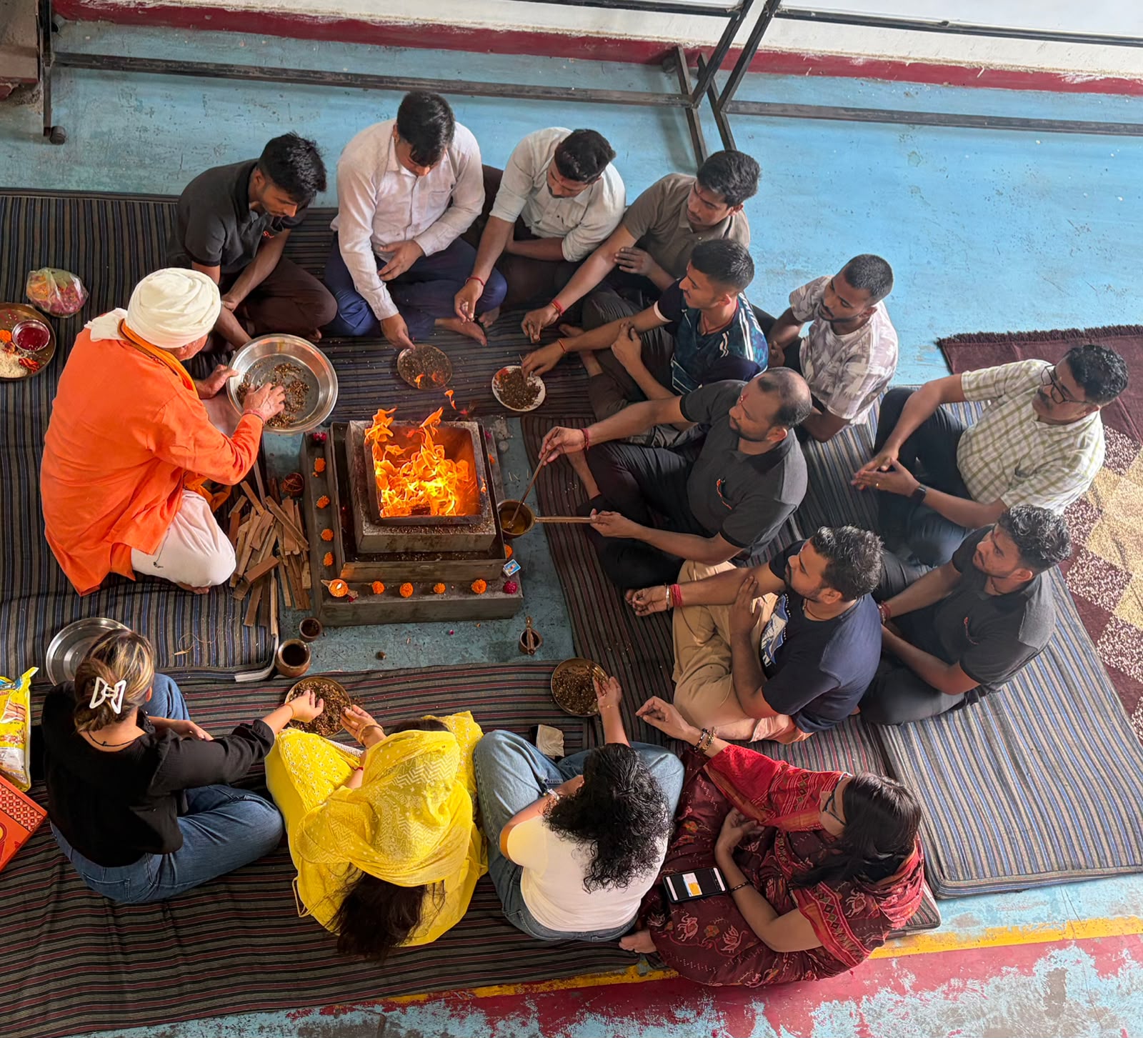 Havan Ceremony for New Team Members