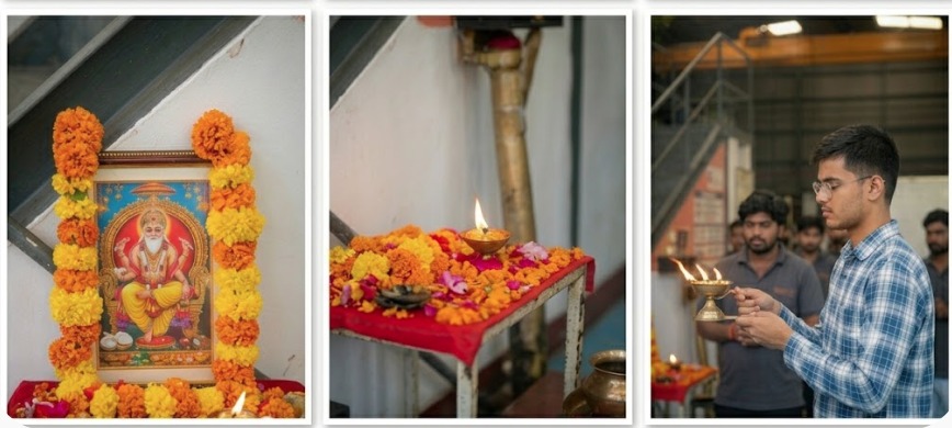 Celebrating Precision and Tradition: Vishwakarma Puja 2026 at Shinwa Moulds India Pvt Ltd